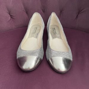 Michael Kors “Shayla” Glitter Ballet Flat Size 7.5